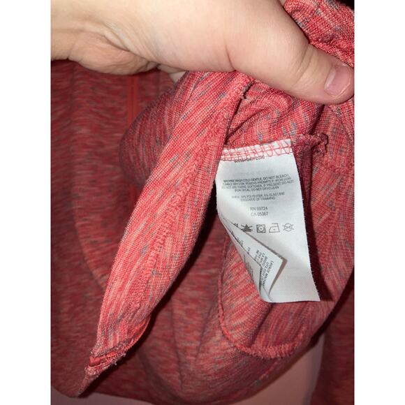 Columbia heather pink full zip up sweatshirt size large - Picture 3 of 5